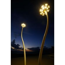 Luminaire urbain à LED en forme de fleur ultra modulable - MARGO | RAGNI