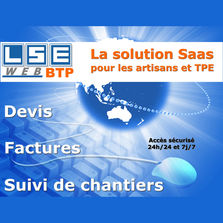 Logiciel de gestion pour artisan sur internet | LSE Web BTP
