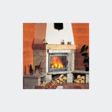 Foyer vitré à feu continu de11 kW | F70