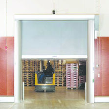 Porte motorisée pour locaux industriels | Rapid Roll 600