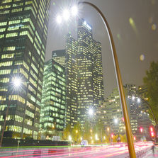 Mât cylindro-conique en acier pour éclairage urbain | Zen-ith