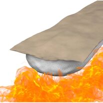 Nappes coupe-feu pour ouvertures de joints de 100 à 420 mm | VEDAFEU M 