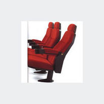 Fauteuil cinéma avec assise fixe et porte-verre intégré | Kasandra