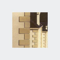 Elément d'angle en béton d'aspect pierre | Angle à maçonner