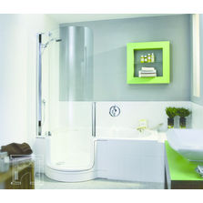 Baignoire à cabine de douche intégrée | Twinline