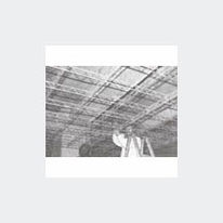 Poutrelles en fibres métalliques pour plafond suspendu fixe