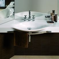 Ligne de sanitaires rectangulaires en céramiques | Palace