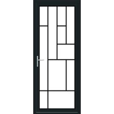 Porte en aluminium à impression numérique sur vitrage feuilleté | Bennett