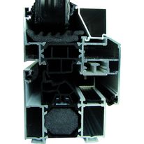 Fenêtre en aluminium de 70 mm de profondeur | F70