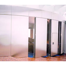 Mur mobile acoustique cintré mono ou multidirectionnel | MUR CINTRE