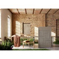 Receveur de douche en solid surface colorée et à motifs | Iconik collection hidrobox