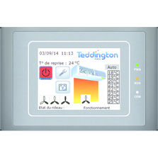 Écran tactile pour gestion et pilotage de rideaux d?’air | Teddypad