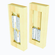 Connecteur invisible pour montant d'ossature | ICST