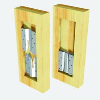 Connecteur invisible pour montant d'ossature | ICST