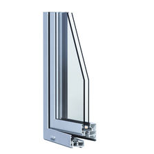 Menuiseries à frappe en aluminium jusqu'à deux vantaux | TOP