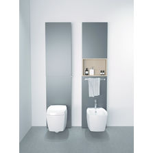 Bati-support avec habillage à caisson de rangement pour WC et bidets | Monolith