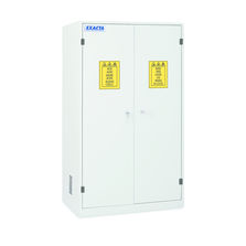 Armoire en acier à portes pleines pour le stockage de produits chimiques et corrosifs | Série ECO Multirisque Portes pleines