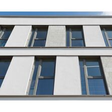 Ouvrant de service pare-flamme en PVC à rupture de pont thermique E30 | Gamme Resiteq