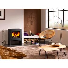 Poêle à bois en fonte de style contemporain | Scope Saey