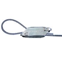 Delock Serre-câble auto-agrippant Bleu 190 mm x 25 mm 5 pièces