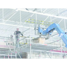 plate-forme d'approvisionnement pour chantier en hauteur | Barrière Ecluse