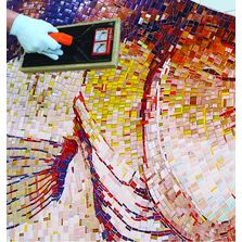 Joint époxy translucide pour pose de mosaïques de verre | Durapox premium Harmony