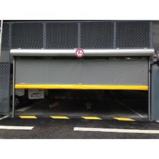 Porte souple et rapide à enroulement pour parcs de stationnement | Planézip