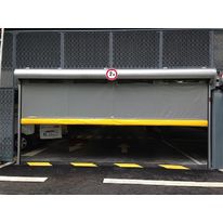 Porte souple et rapide à enroulement pour parcs de stationnement | Planézip