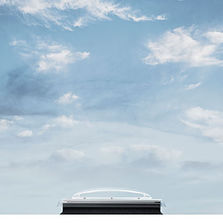 Fenêtre de toit avec étanchéité pour toitures plates ou à faible pente | Fenêtre-coupole pour toits plats