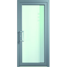 Portes d'entrée en aluminium au style épuré contemporain | Portes aluminium A78