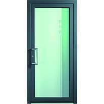 Portes d'entrée en aluminium au style épuré contemporain | Portes aluminium A78