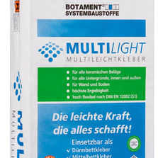 Colle universelle multifonction pour collage sur terrasses, balcons et surfaces sols chauffants | Multilight