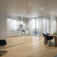 Système compact coulissant manuel pour portes intérieures | Levolan 60 / 120