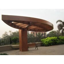 Panneau biosourcé en stratifié compact pour aménagements extérieurs | Max Compact Exterior