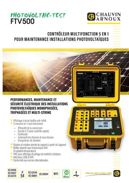 Contrôleur multifonctions photovoltaïque | FTV500
