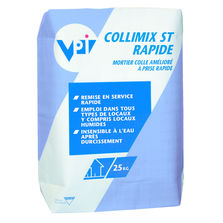 Mortier-colle amélioré à prise rapide | Collimix ST Rapide