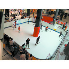 Patinoire synthétique utilisable toute l'année | Ecogliss