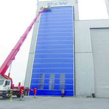 Portes souples en PVC à empilement | PACK/ MEGAPACK