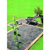 Revêtement extérieur en pavés de chêne | Pavés Chêne Massif