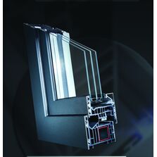 Profilé fin en aluminium à noyau PVC assemblé par thermosoudure sans renfort | AluConnect