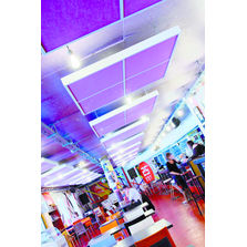 Plafond suspendu acoustique pour pose en ilot | Insula