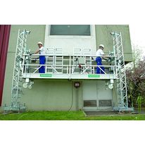 Plate-forme suspendue à mâts | Fixeo