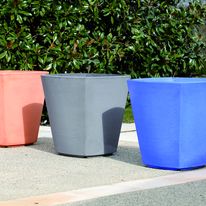 Pot en matériau composite pour espaces extérieurs | Pot Thera 90