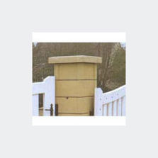 Bloc en béton à alvéoles verticales | Système Eclair Décoratif