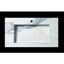 Ligne de sanitaires en grès cérame marbré | Aqua Maximum