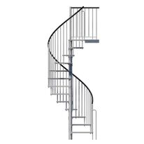 Escalier spiral ETHAN galvanisé | LAPEYRE SERVICES