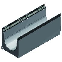 Caniveau de 39 cm de largeur pour zones à trafic lourd | Faserfix Super 300