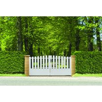 Portails en PVC sur cadre aluminium style classique | Confort Eco