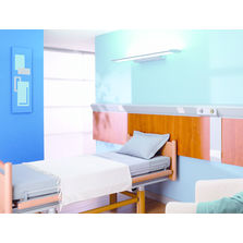 Ensemble gaine et éclairage chambre d'hôpital | Majestic Swan