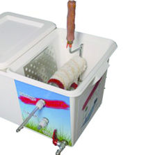 Unité écologique et mobile pour nettoyage de rouleaux de peinture | Roller cleaner RC1